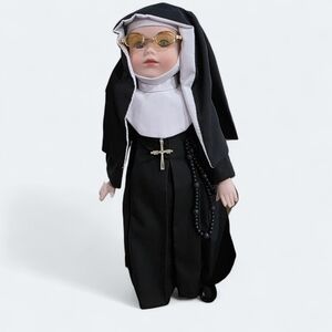 Vintage Connoisseur Collection Doll Seymour Mann Nun Certificate Of Authenticity